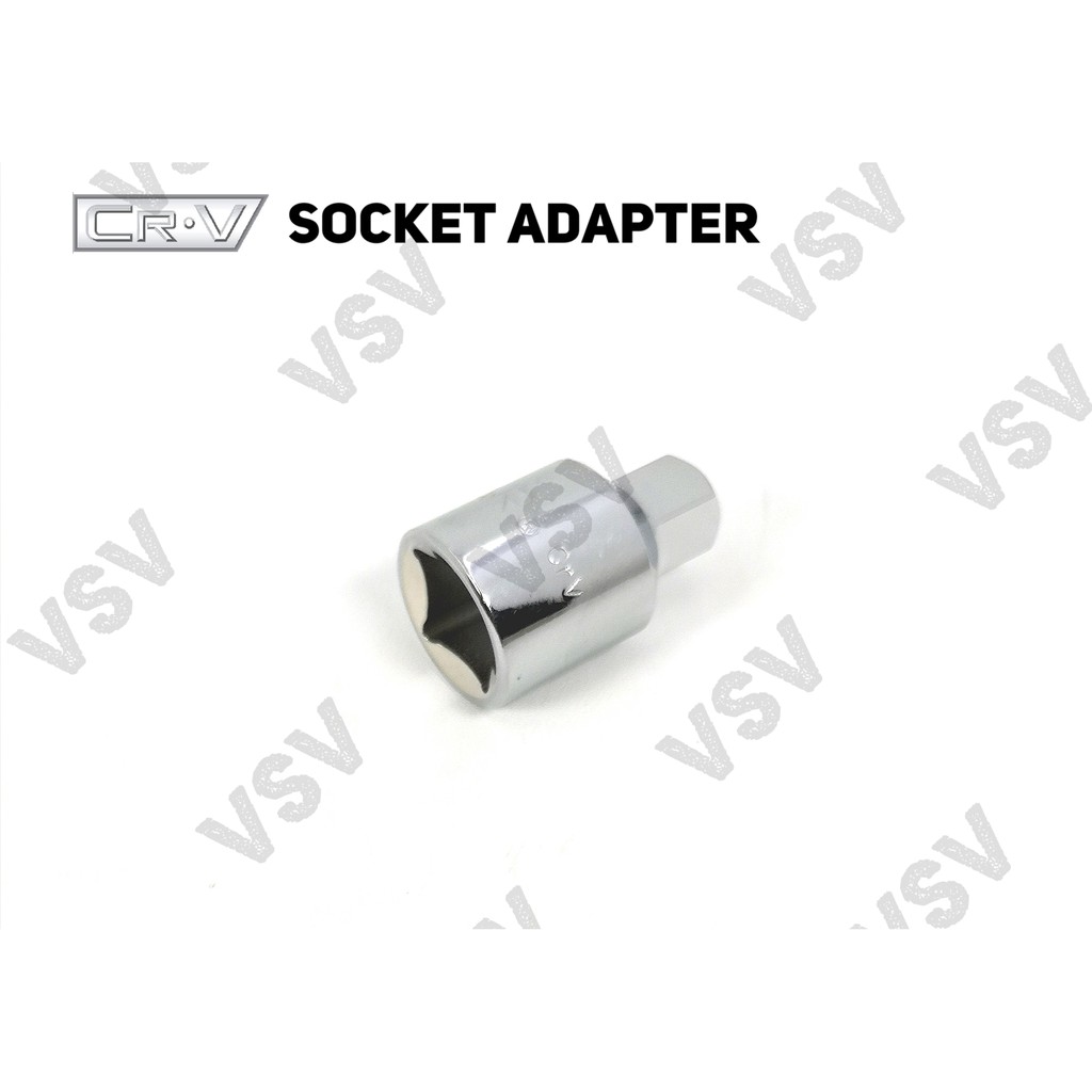 Gestar Socket Adapter 1/2&quot;Fx3/8&quot;M Shock Adaptor Sock Sambungan Sok