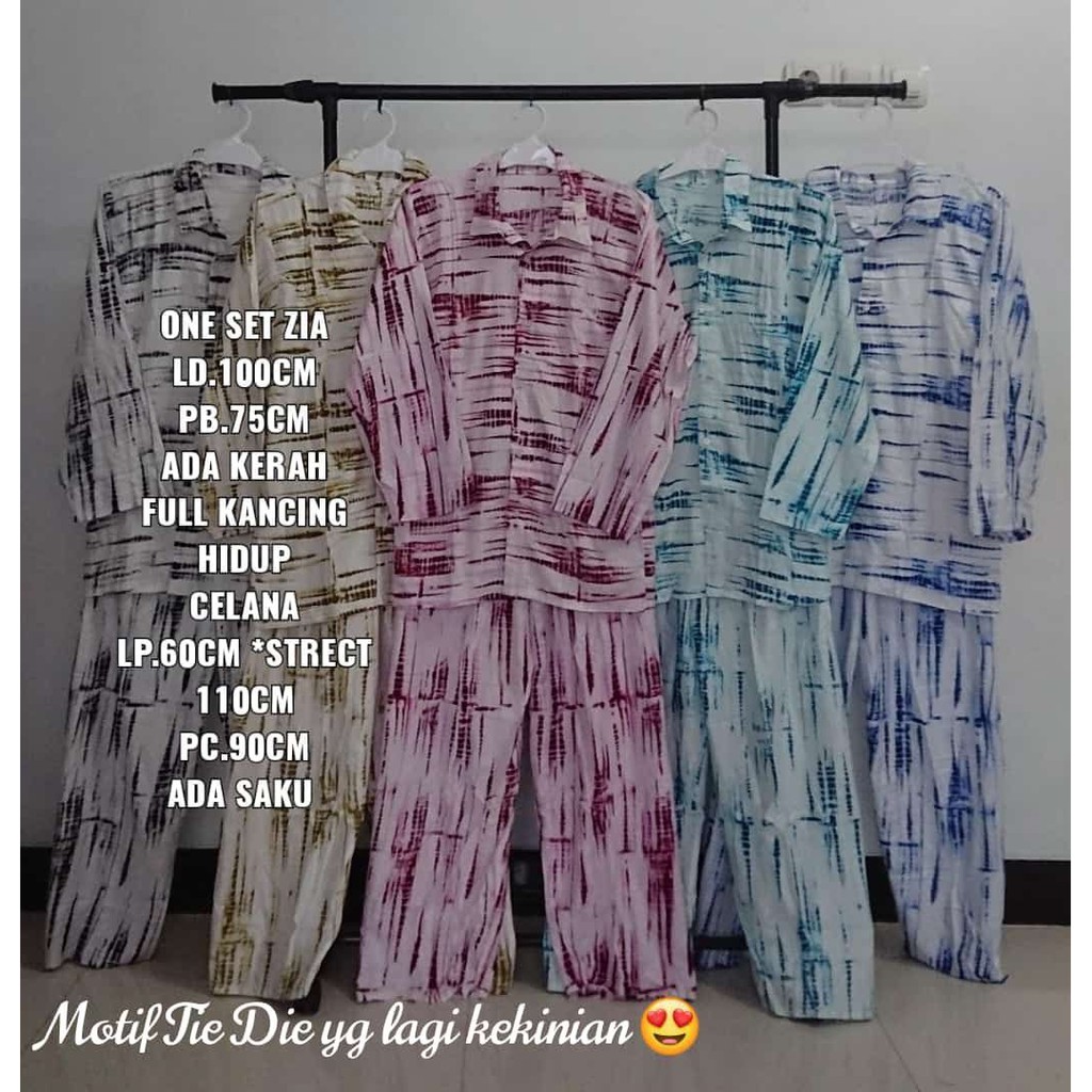 DASTER ONE SET ZIA / BISA ECER