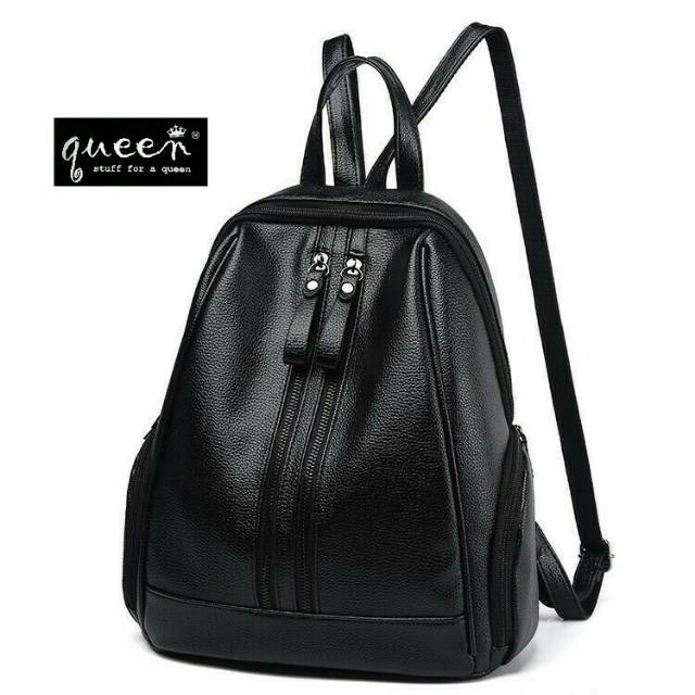 Tas Backpack Wanita Tas Zipper Backpack