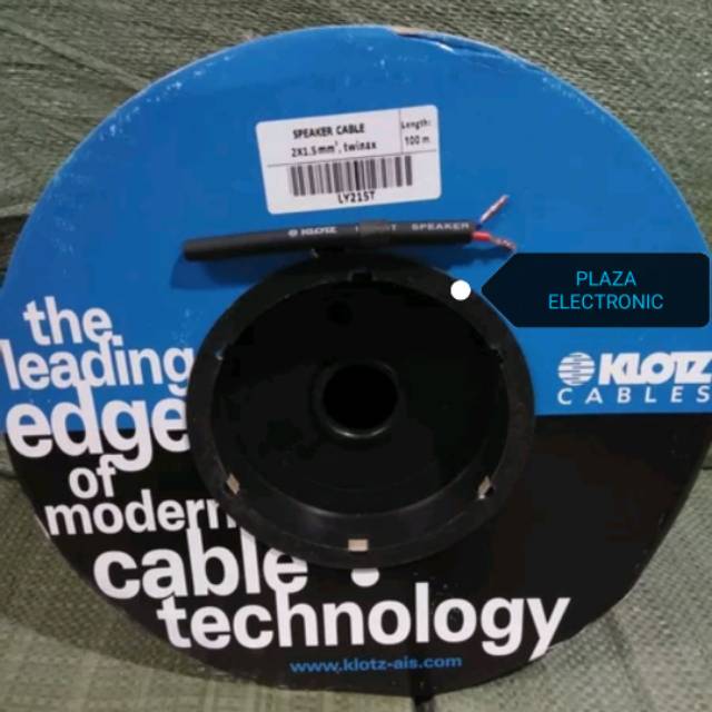 Kabel Speaker Klotz LY215T 2x1.5 MM 100 Meter