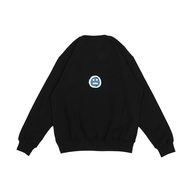 FAITH FADE Big Pokey Crewneck Black