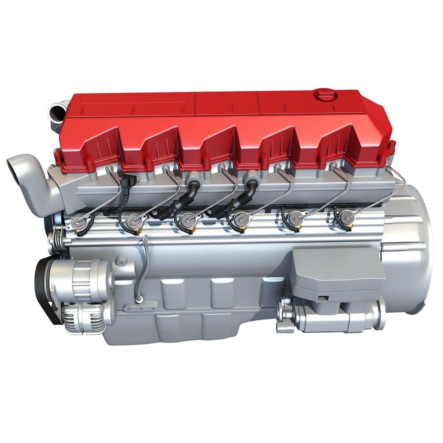 Miniatur Case Mesin Truk Hino Fuso Case Mesin Bor Cordless Motor Gearbox Tidak Termasuk