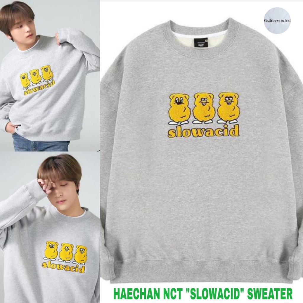 [READY STOCK] HAECHAN & TAEYONG NCT “SLOWACID” SWEATER