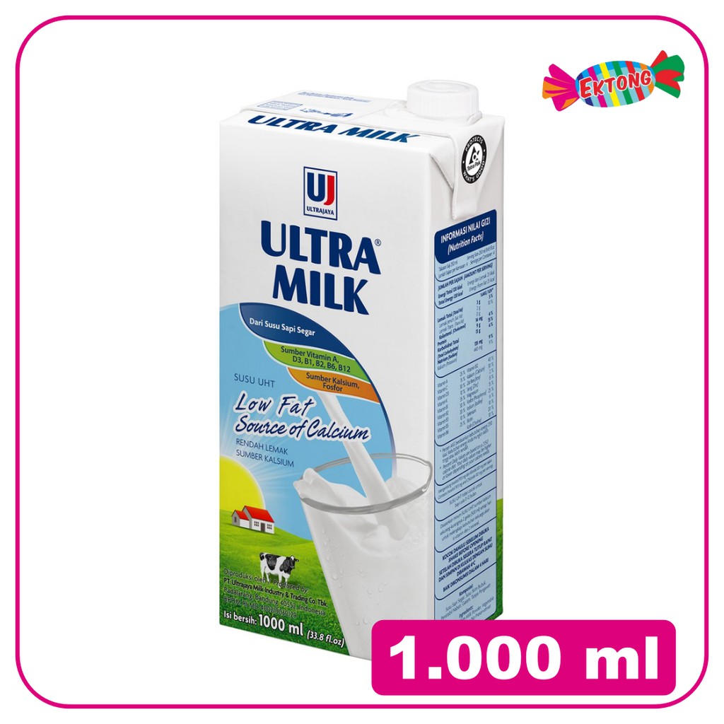 

SUSU ULTRA LOW FAT / HIGH CALSIUM 1000ML ( PLAIN )