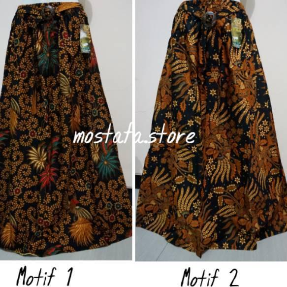 Rok batik panjang jumbo xxl premium batik modern bawahan wanita cewek kekinian rok kondangan ☃☈ (Te