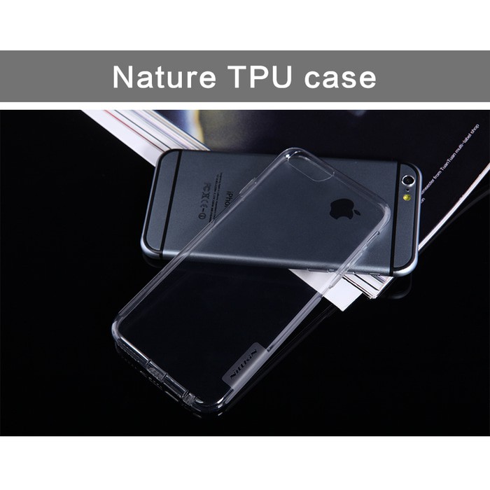 Soft Case Apple iPhone 6 Nillkin Nature Softcase Transparan TPU Original