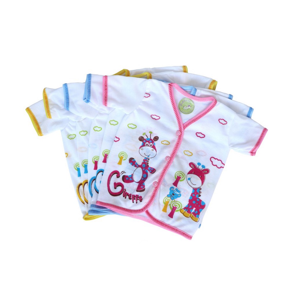 3 Setelan Baju Bayi Newborn Kattun