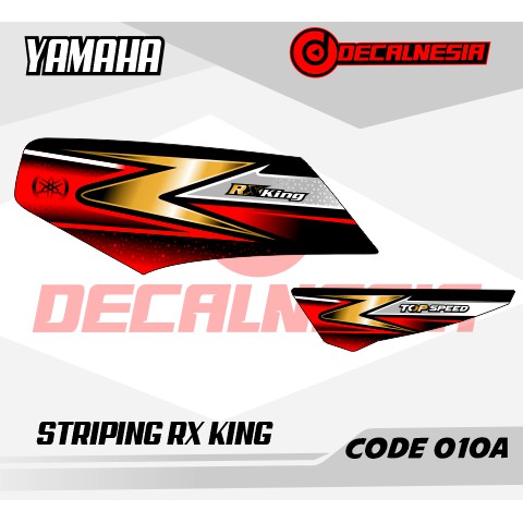 Striping stiker Variasi List Aksesoris Motor Yamaha RX King