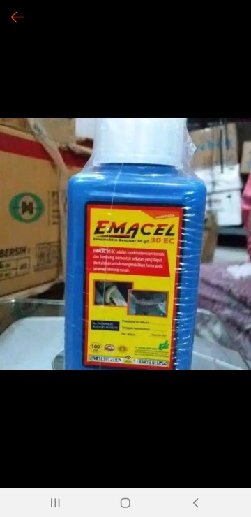 Insektisida Emacel 30 Ec (b/a: Emamektin Benzoat 30g/l) Pengendali Ulat Pada Tanaman