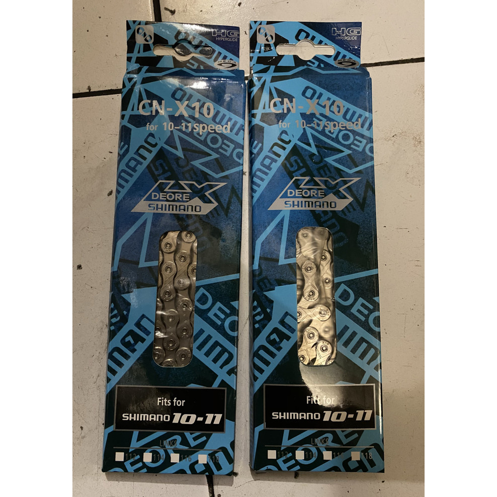 RANTAI SEPEDA SHIMANO DEORE 10 11 SPEED CN - X10 DEORE LX