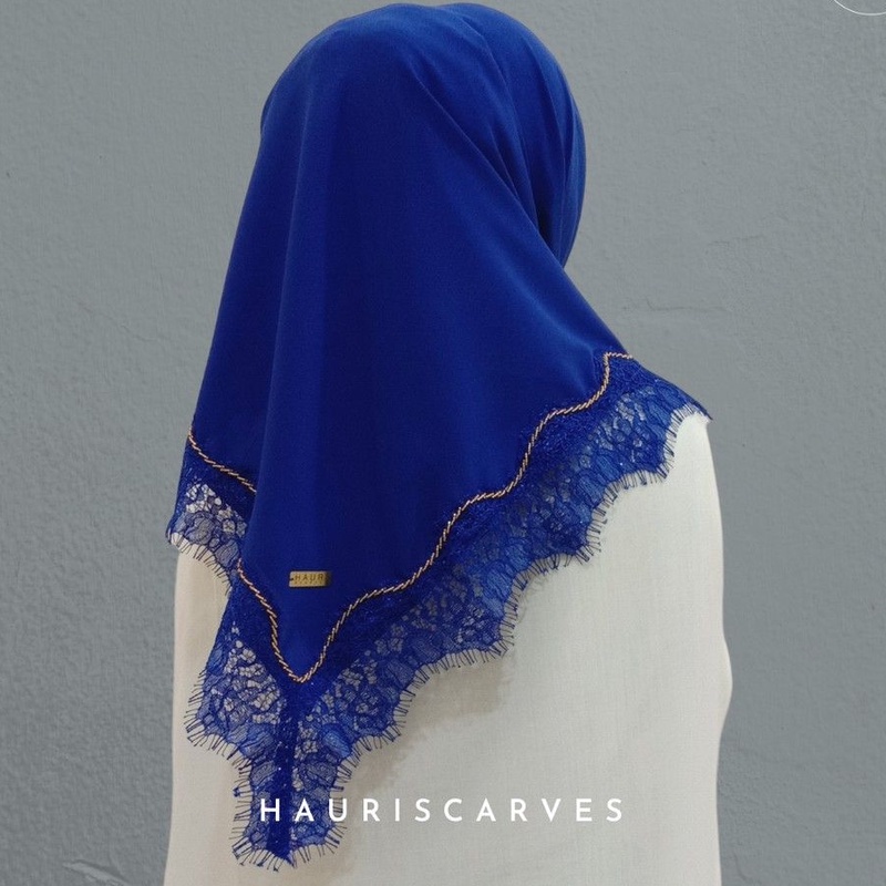 HIJAB NEW QUEEN LACE HAURI SCARVES