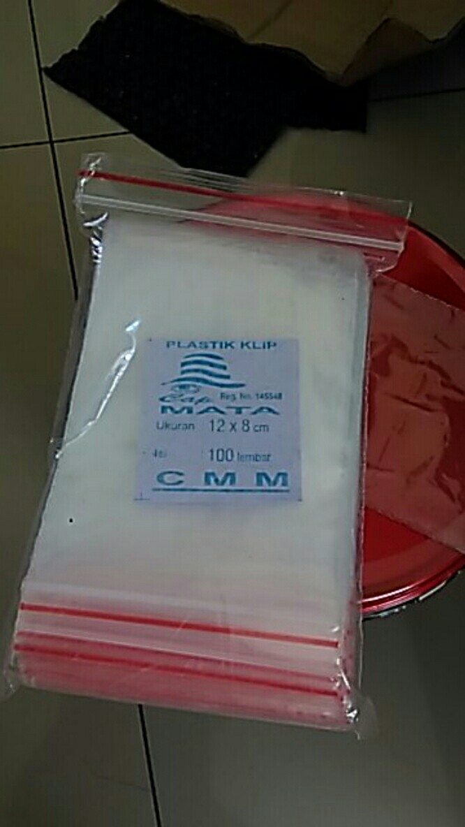 Plastik Klip Mata Per Pack (isi 100)