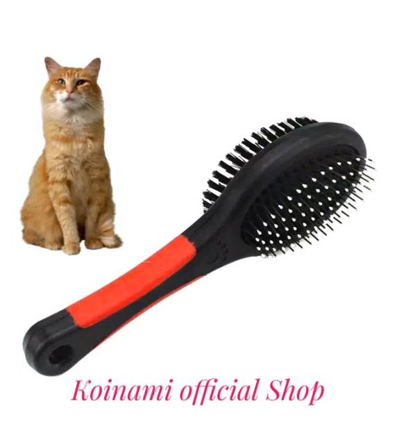 SISIR DOUBLE SIKAT / SISIR KUCING / SISIR ANJING / GROOMING / AKSESORIS ANJING KUCING