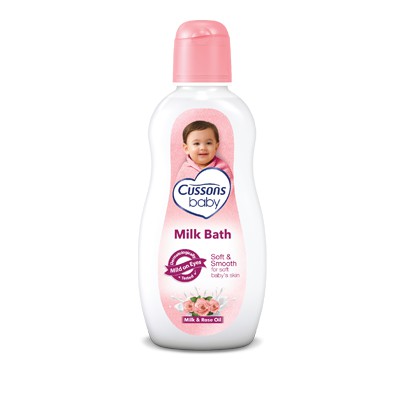 Sabun Mandi Bayi Cussons Baby Milk Bath Soft &amp; Smooth100ml