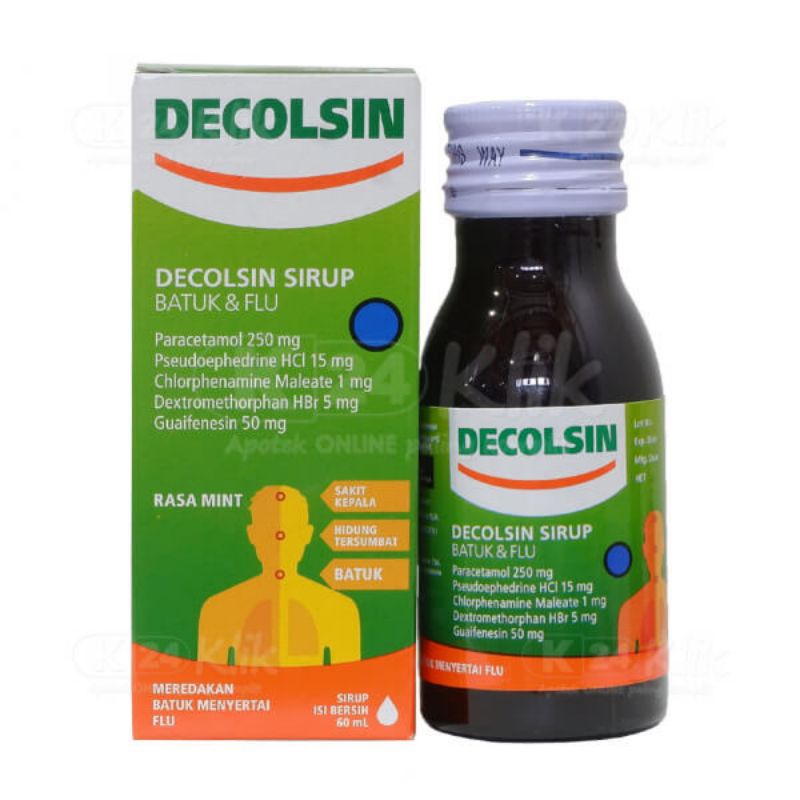 DECOLSIN SIRUP 60 ML