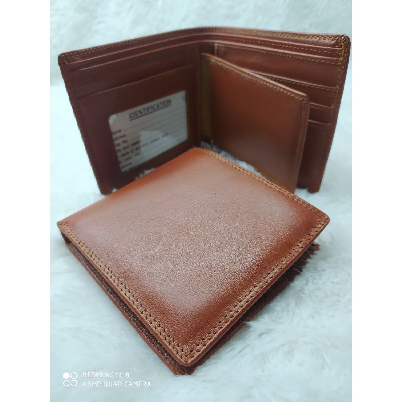 DOMPET KULIT SAPI ORIGINAL TANPA EMBOS POLOS FULL KULIT