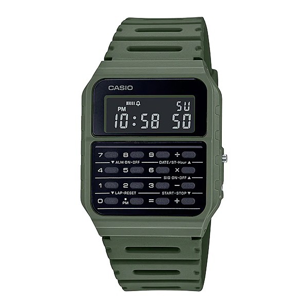 Casio Original CA-53WF-1B 2B / CA53WF 3B 4B 8B Jam Tangan KALKULATOR CALCULATOR CA53