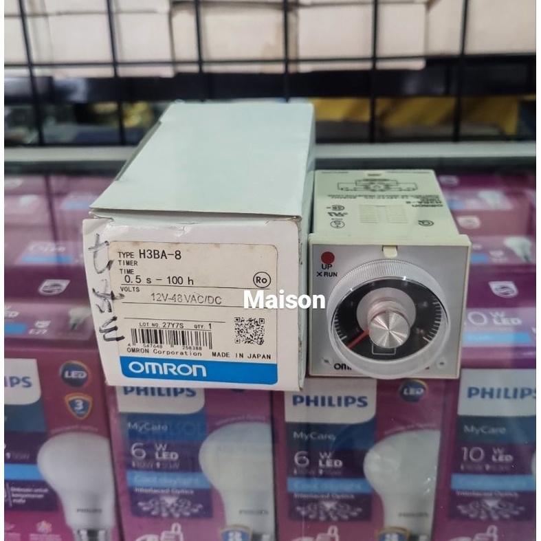 Omron Timer H3BA-8 12-48V AC/DC