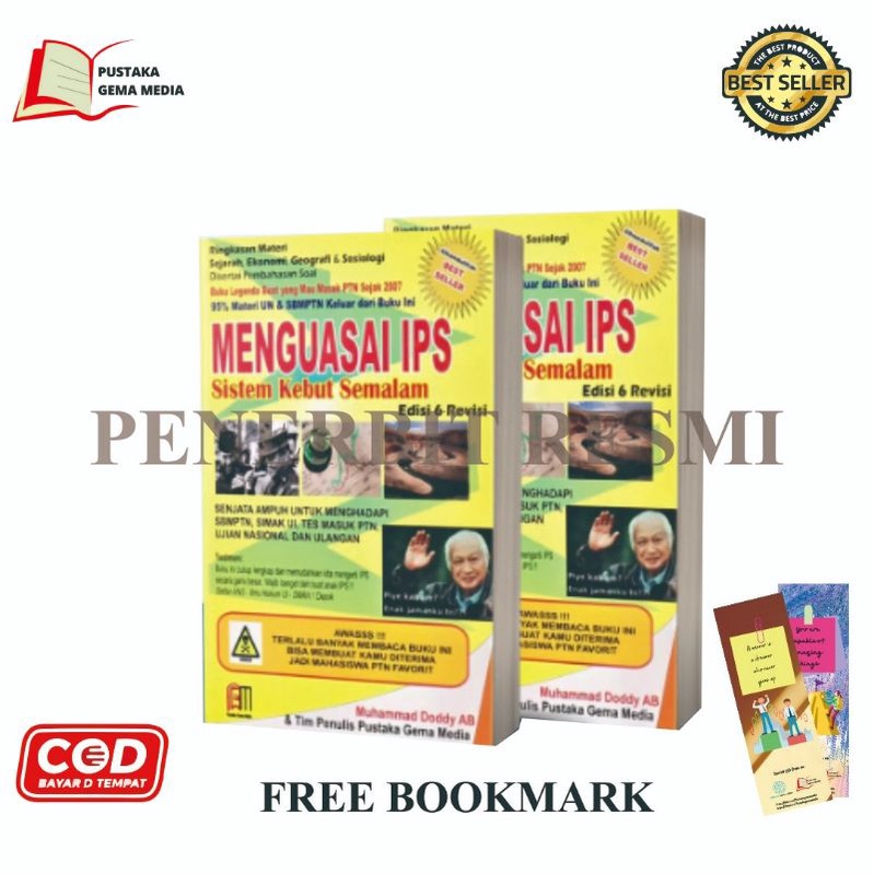 Jual Buku SKS Menguasai IPS Sistem Kebut Semalam Edisi 6 Buku Kuning