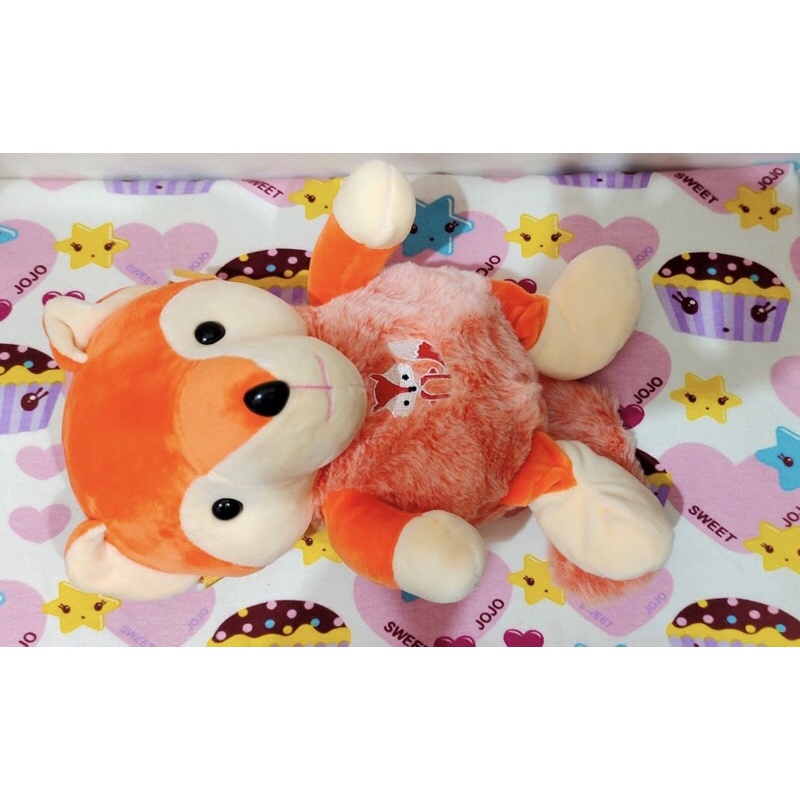 tas selempang anak rubah orange