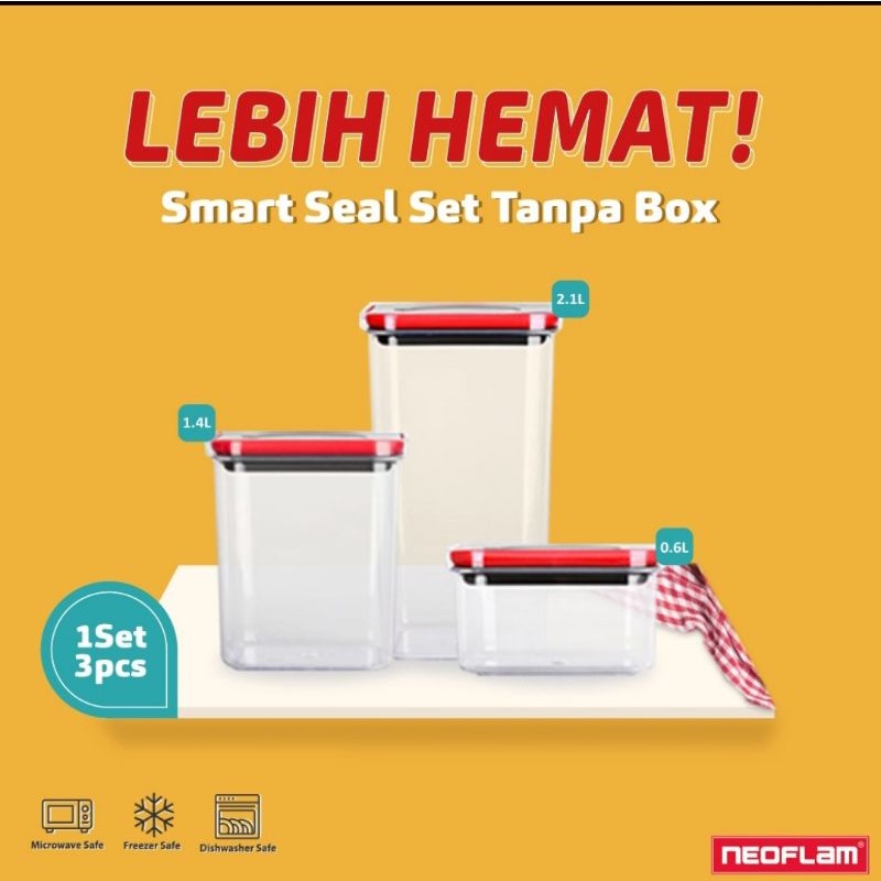 Toples Neoflam Square Set