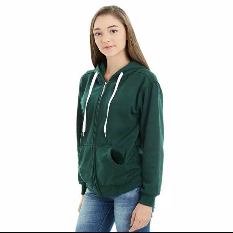 jaket hoodie polos wanita / jaket polos wanita / hoodie polos