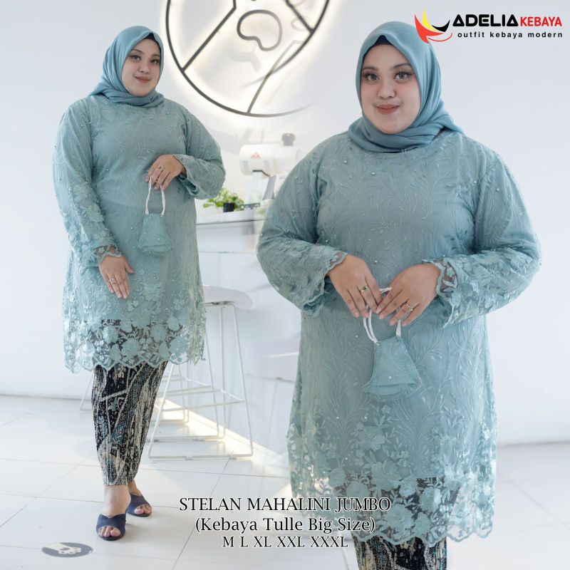 SET TUNIK MAHALINI JUMBO//KODE ADK