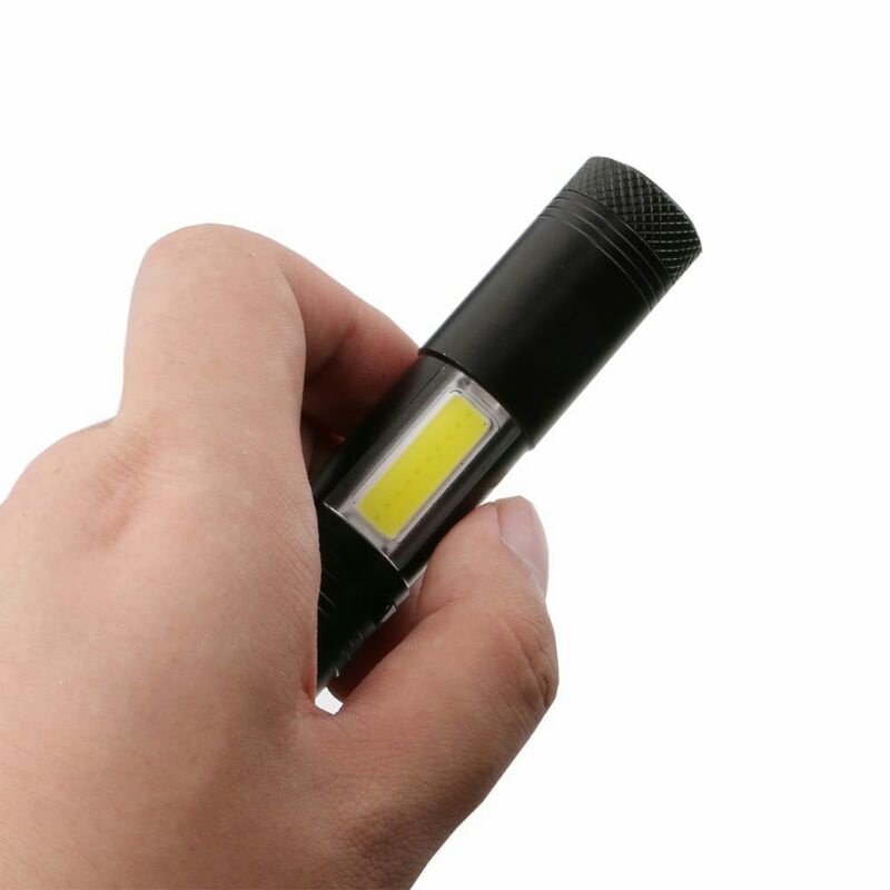 TAFFLED SENTER LED XPE +COB OUTDOOR FLASHLIGHT 800 LUMENS