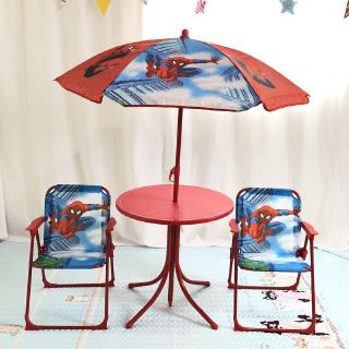 spiderman table and chair set