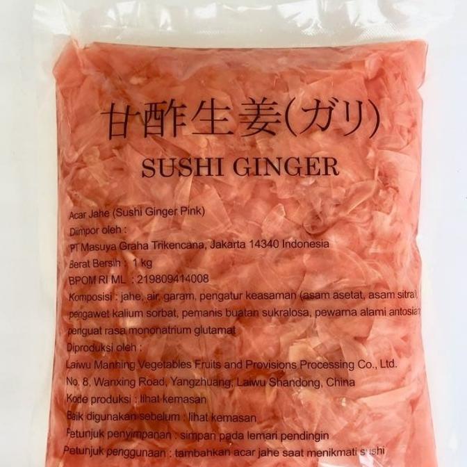 

Sushi Ginger Pink / Sushi Gary / Acar Jahe 1 Kg
