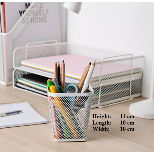 

Tempat Pulpen Putih / Tempat Alat Tulis Pulpen Pensil / Tempat ATK