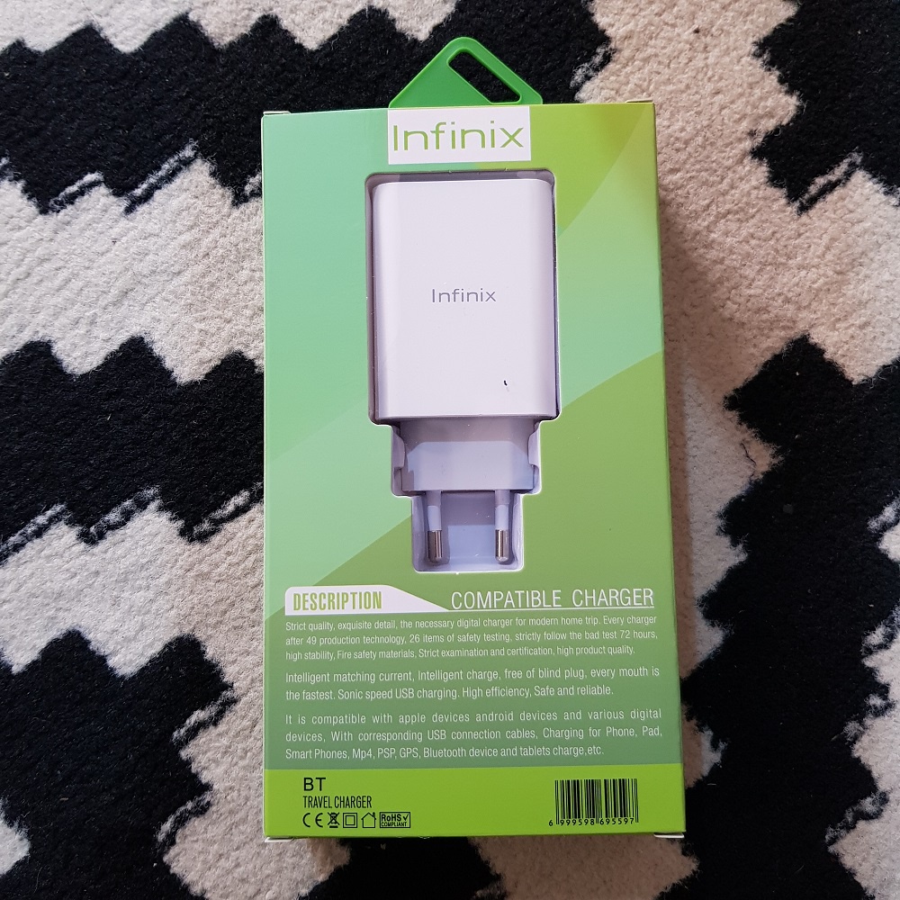 INFINIX 33 WATT LARGE POWER FAST CHARGER TYPE-C USB PORT UNIVERSAL