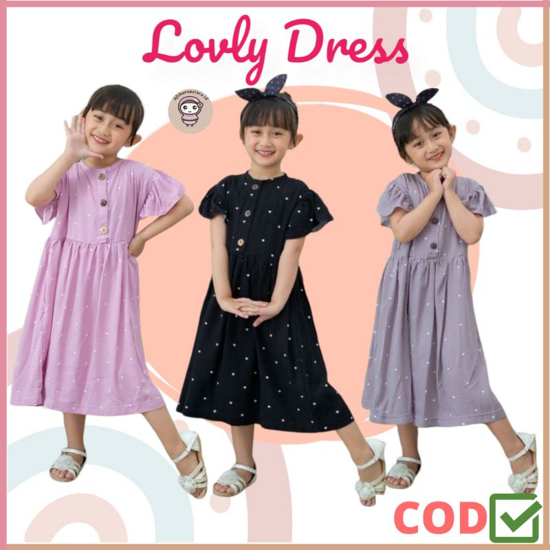 Afsheenastore Lovly Dress By Almahyra Kids