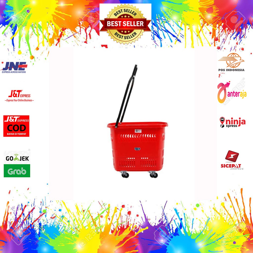 TROLLY BELANJA MODERN / Keranjang Belanja / Rovega Keranjang Belanja Troli