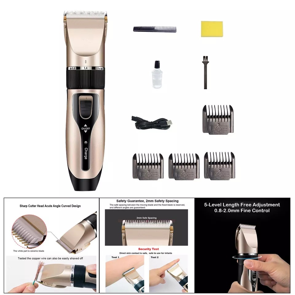 7 In 1 Alat Cukur Rambut Elektrik / Hair Clipper Cukur Jenggot Kumis Seven In One