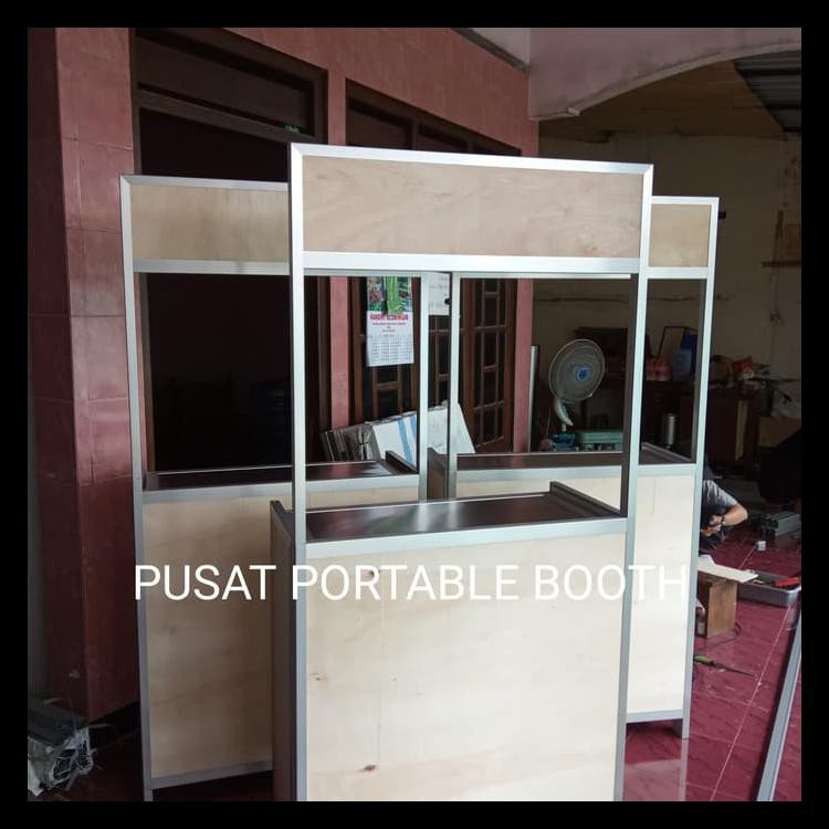  MEJA  LIPAT  PORTABLE BOOTH MEJA  EVENT  KODE 1121 