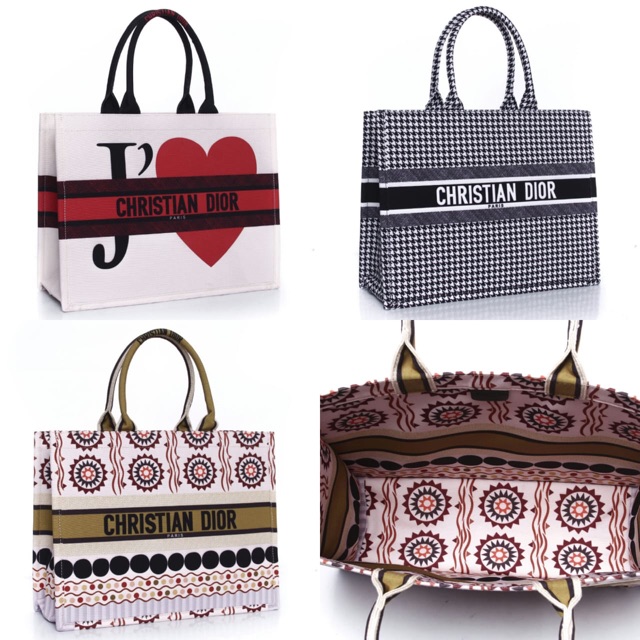 tas dior book tote semipremium