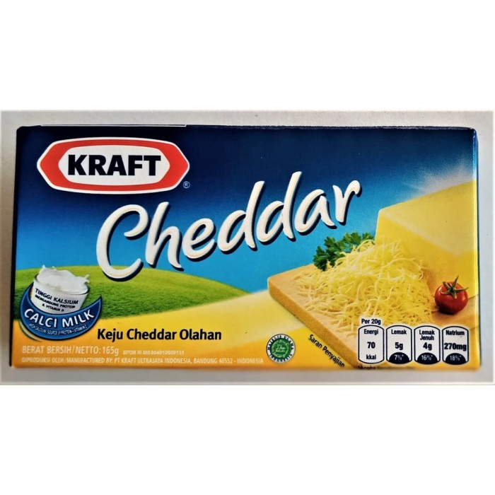 

Keju- Kraft Cheddar / Keju Kraft Cheddar Cheese Keju Olahan -Keju.