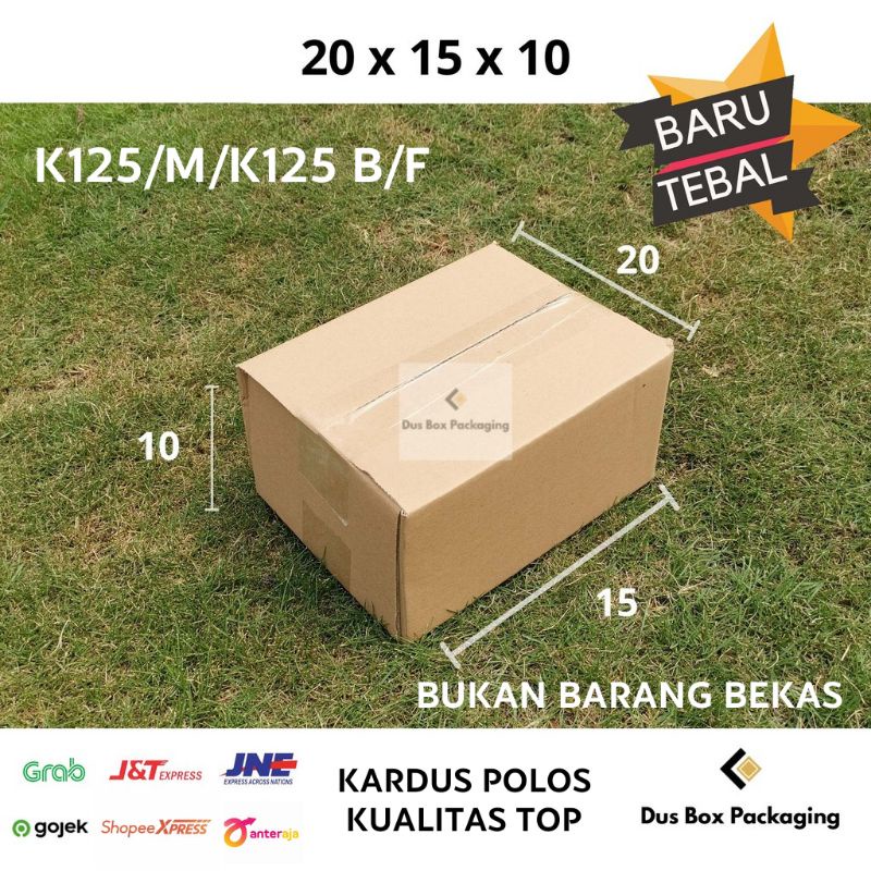 

Kardus box karton 20X15X10 cm kotak packing
