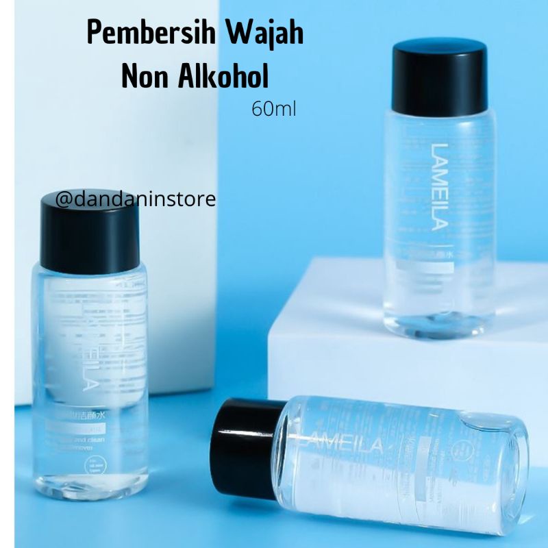 Lameila Cleansing Make Up Remover Moisturizer Micellar Water Pembersih Wajah Setelah Makeup Non Alkohol