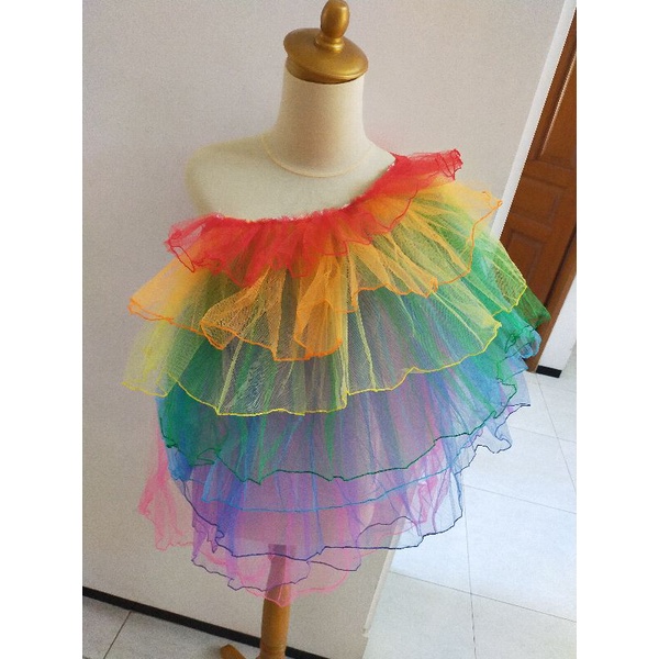 Rok tutu rainbow