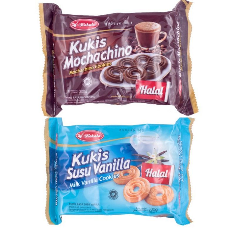 

KOKOLA Mochachino / Vanilla Milk Cookies 300gr - KOKOLA Kukis Mochachino / Kukis Susu Vanila