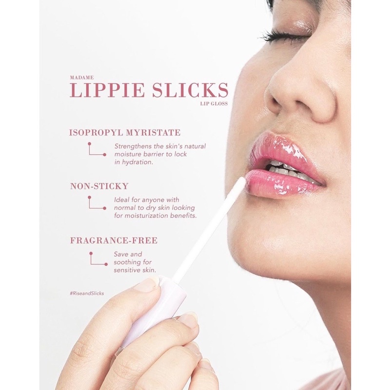 MADAME GIE LIPPIE SLICKS UP LIPS GLOSS BPOM