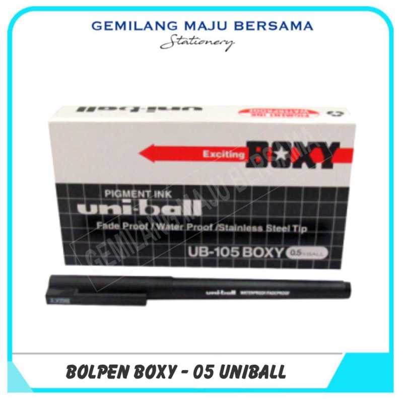 

Bolpen Boxy Uniball 105 (Harga Per Lsn = 12 buah)