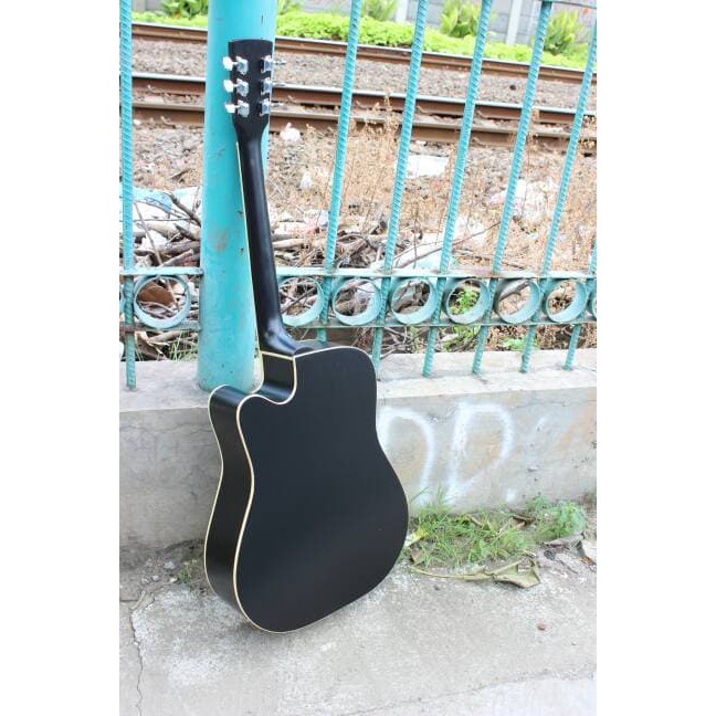 Gitar Semi akustik / akustik elektrik blackdoff EQ 7545 R