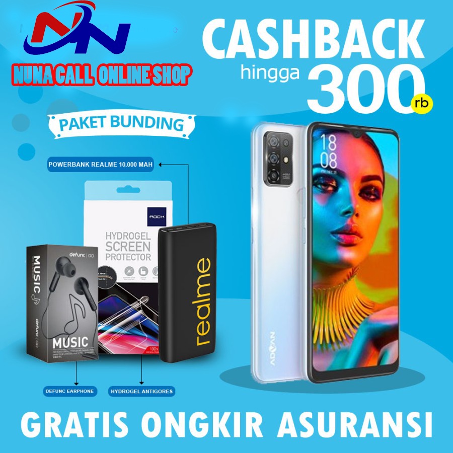 Advan GX 6/64GB RAM 6 GB ROM 64 GB Garansi Resmi White - NonBundle