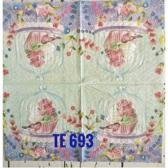 Tisu Decoupage Eropah  33*33 cm