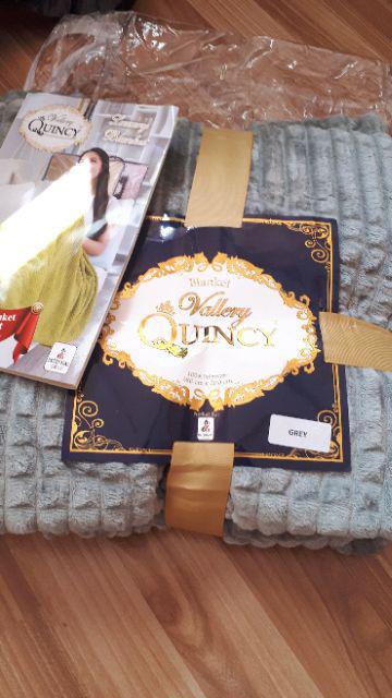 Nn Selimut Vallery Quincy Embossed Size 160 X 200