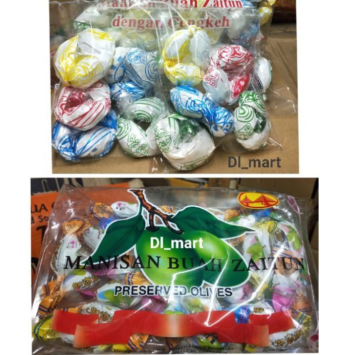 Manisan Buah Kana / Buah Zaitun Kering / manisan kana