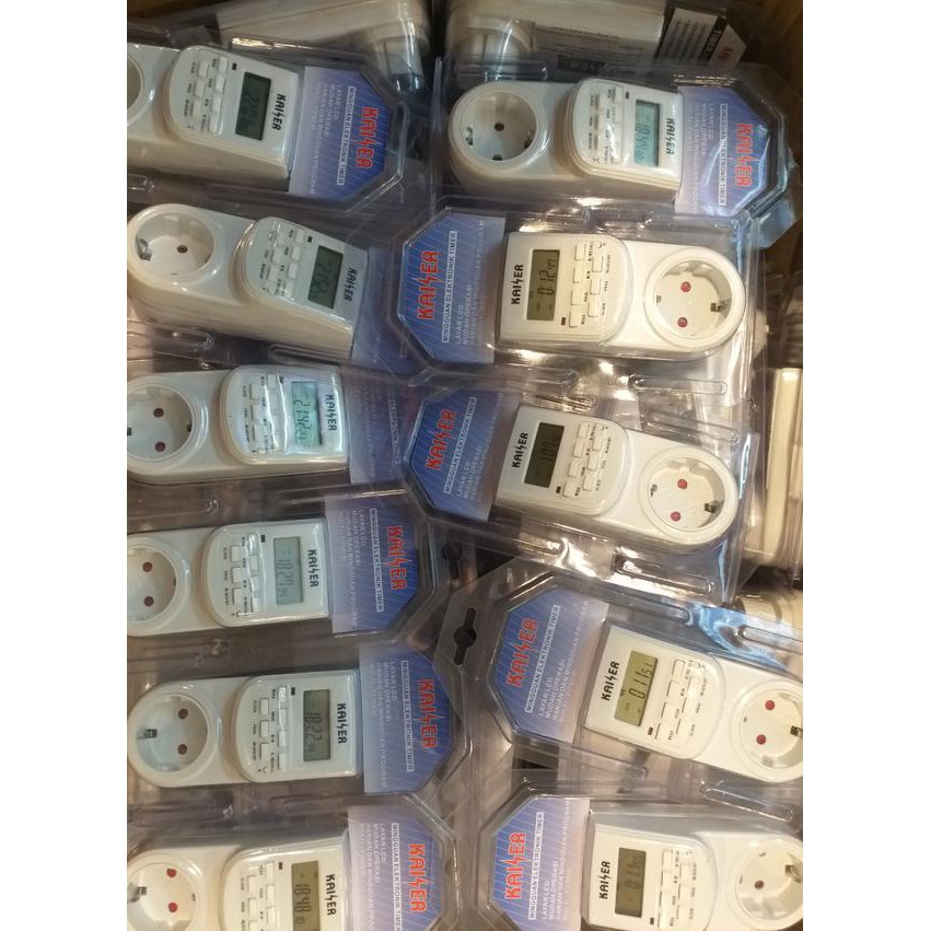 Timer digital kaiser / stopkontak timer digital kaiser